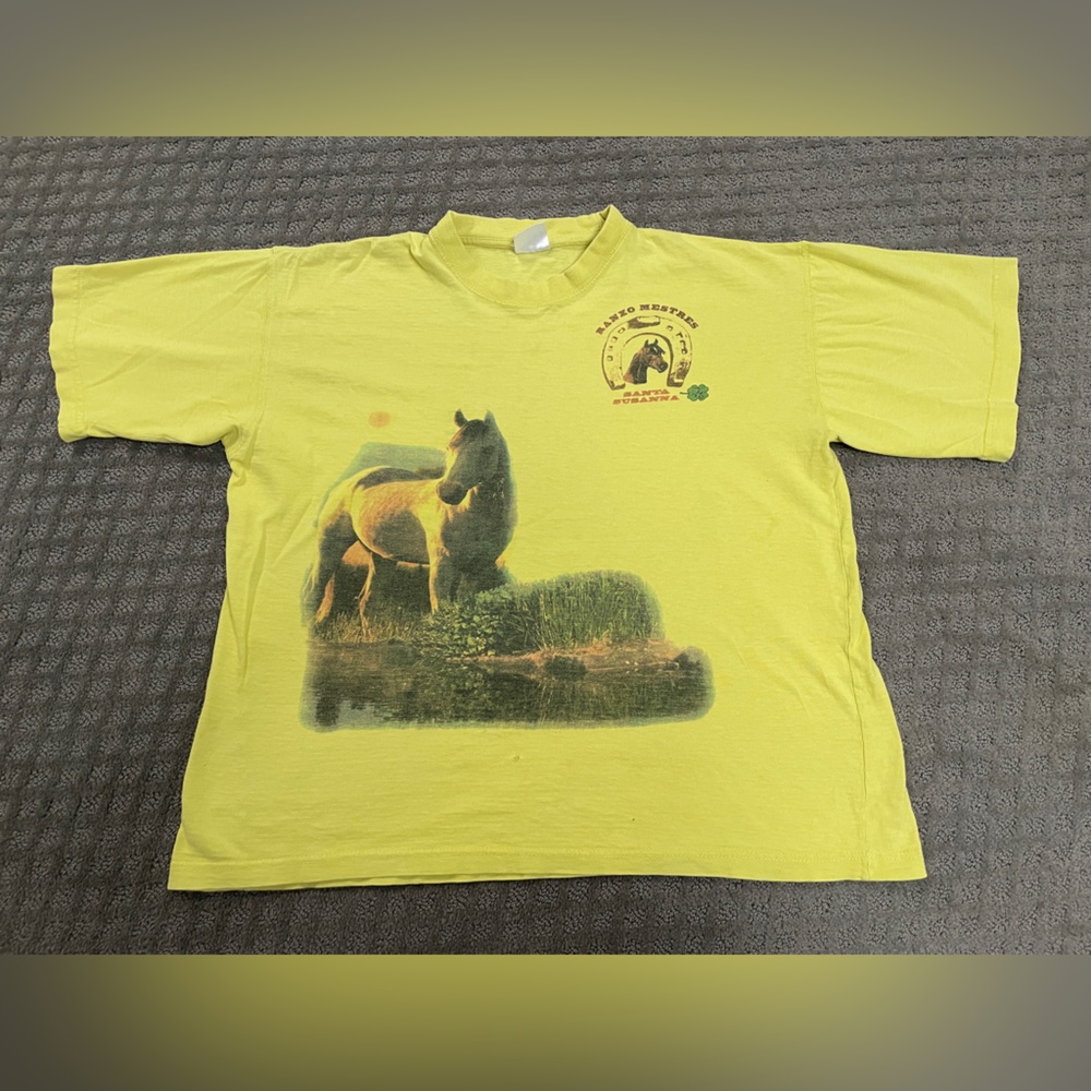 Vintage horse tshirt - Picture 2 of 5